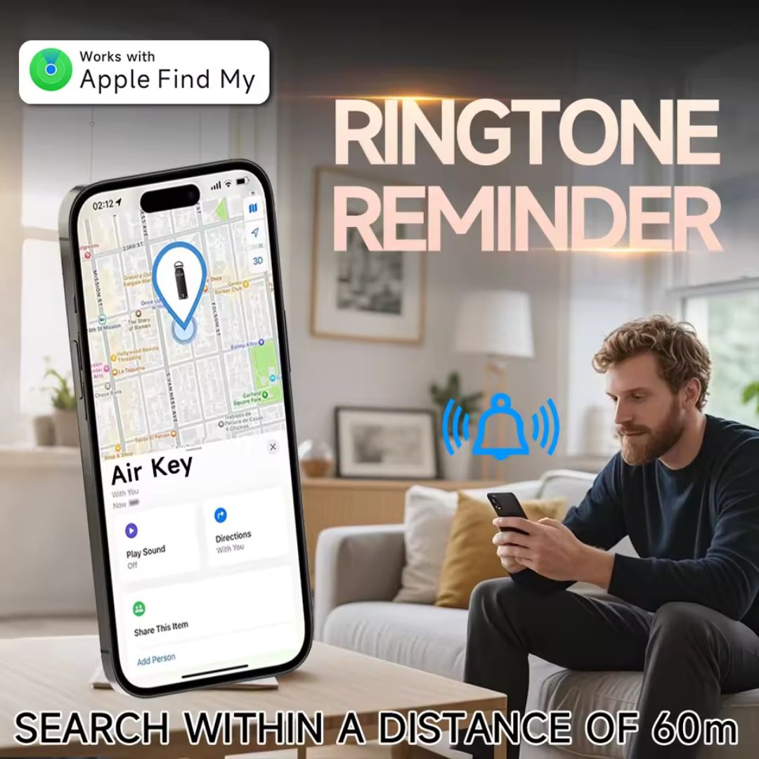 Evolto™ Air Key – Smart Nyckelspårare med (Apple Find My)