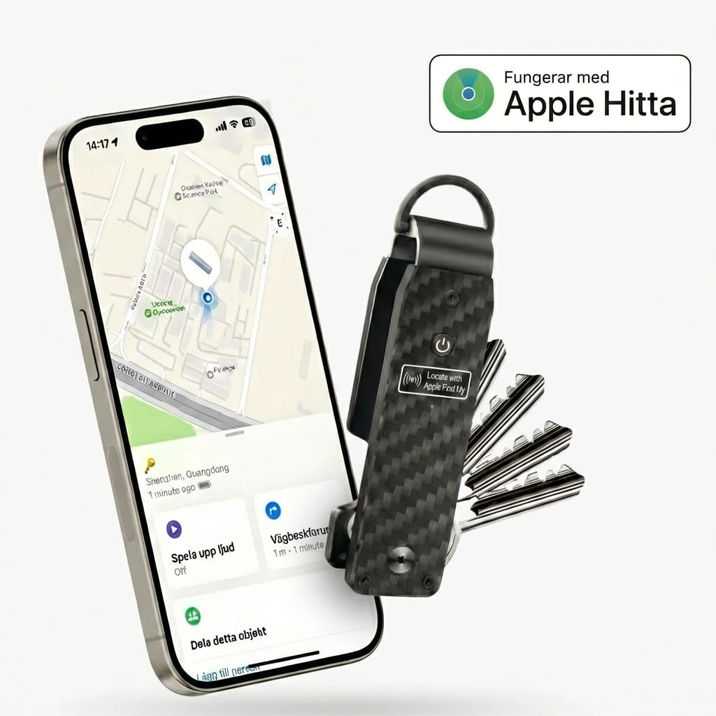 Evolto™ Air Key – Smart Nyckelhållare med Spårning via Apple Find My - Evolto