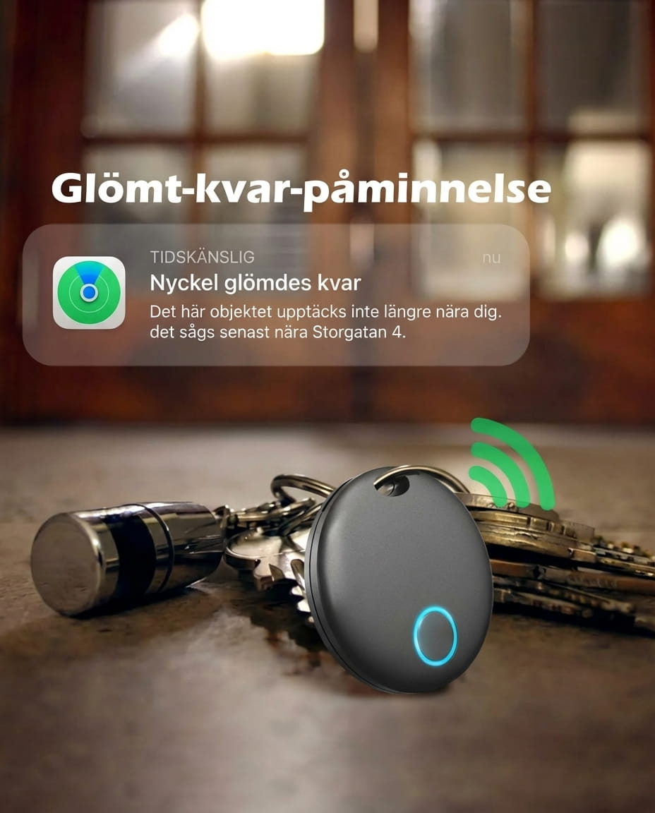 Evolto™ Nyckelspårare – Hitta Dina Nycklar med Mobilen - Evolto
