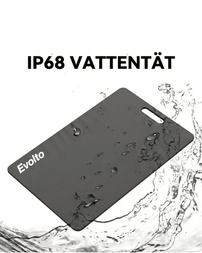 Evolto™ Spårningskort / Tracking Card – För iPhone & Android - Evolto