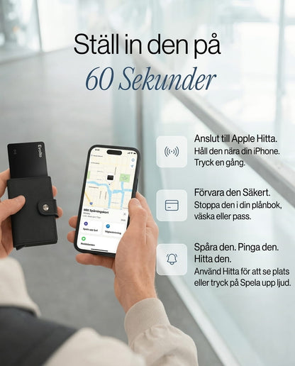 Evolto™ Spårningskort / Tracking Card – För iPhone & Android - Evolto